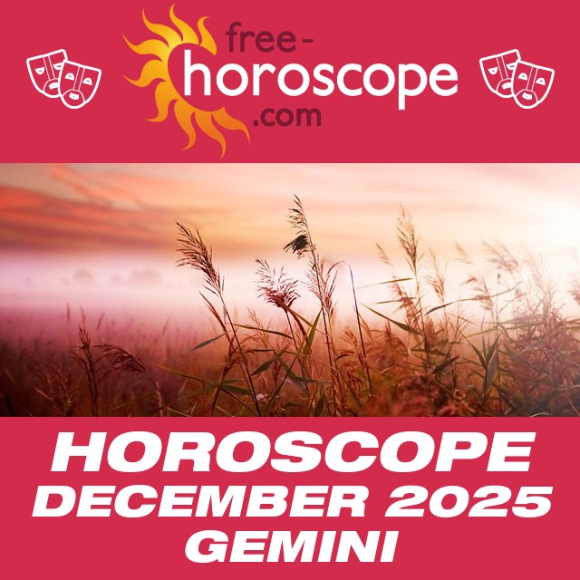 Gemini Monthly Horoscope: December 2025