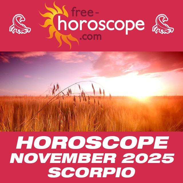  Scorpio Monthly Horoscope: November 2025