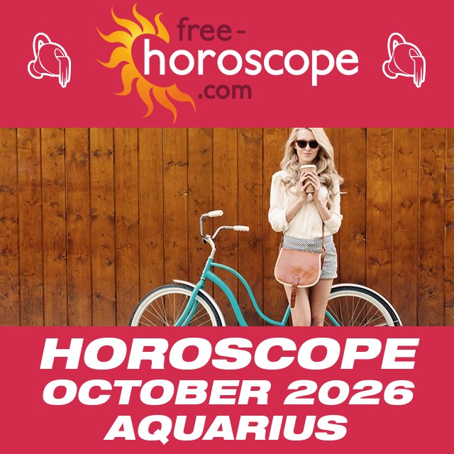 Aquarius Monthly Horoscope: October 2026