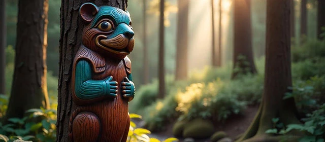 Native American sign: the Beaver (April 20–May 20)