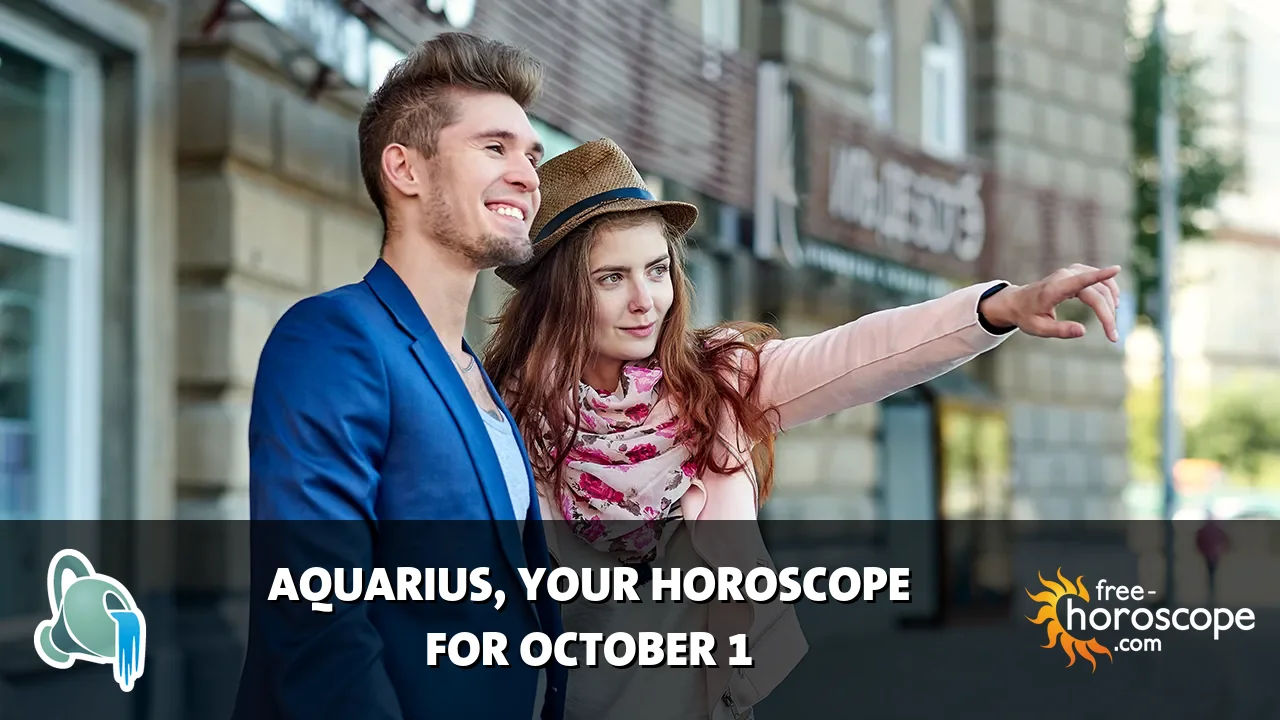 Horoscope Aquarius - Thursday, October 1, 2026