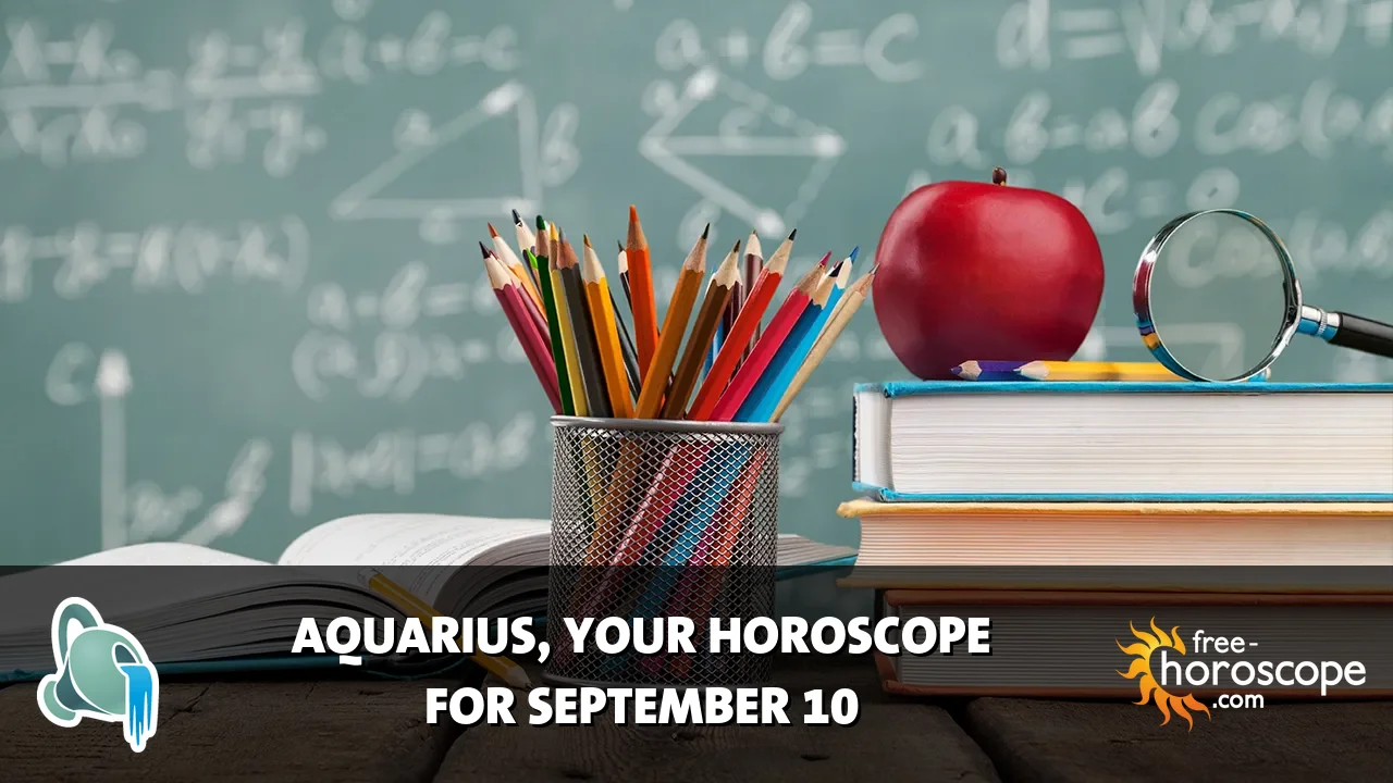 Horoscope Aquarius - Thursday, September 10, 2026