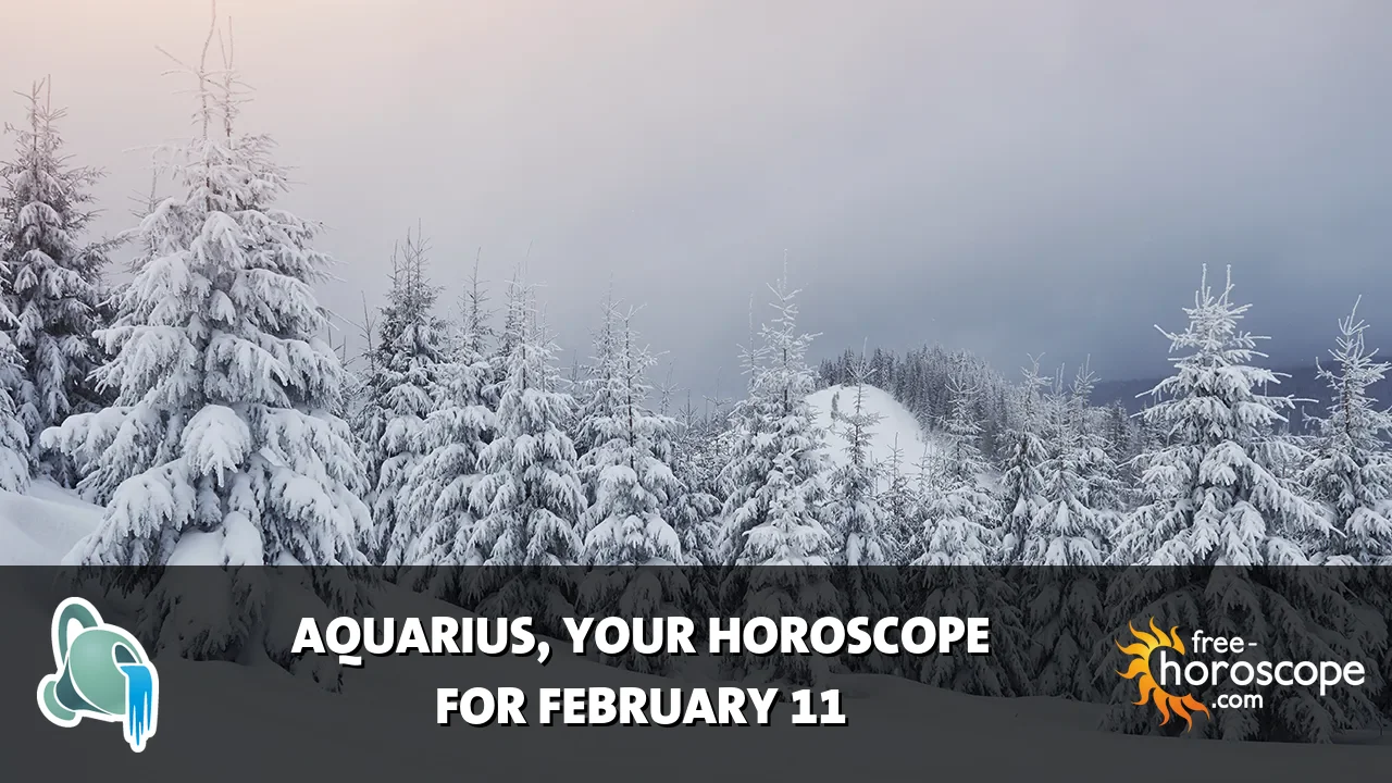 Horoscope Aquarius - Wednesday, February 11, 2026
