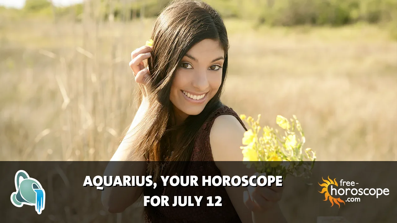 Horoscope Aquarius - Sunday, July 12, 2026