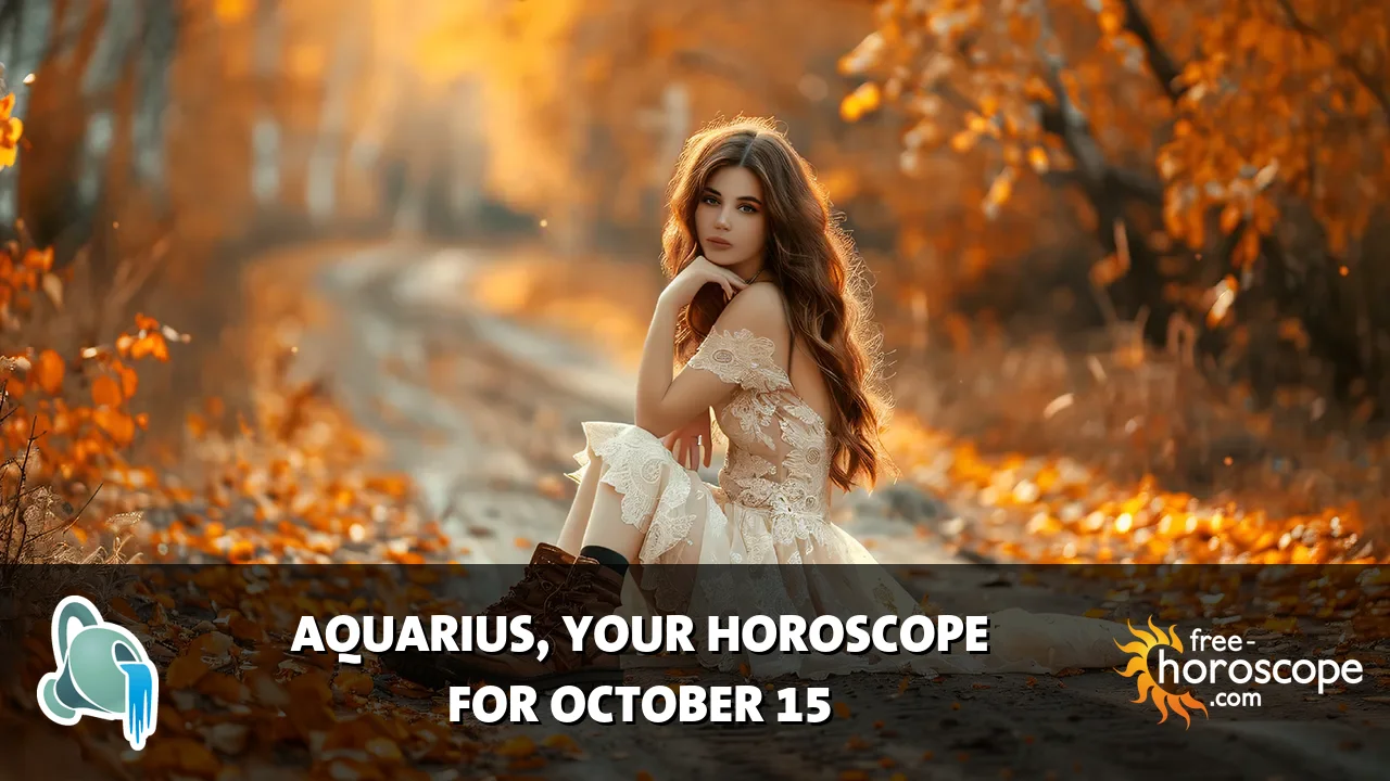 Horoscope Aquarius - Thursday, October 15, 2026