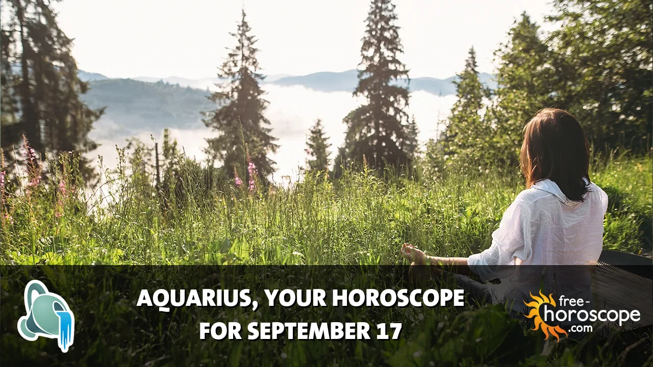 Horoscope Aquarius - Thursday, September 17, 2026