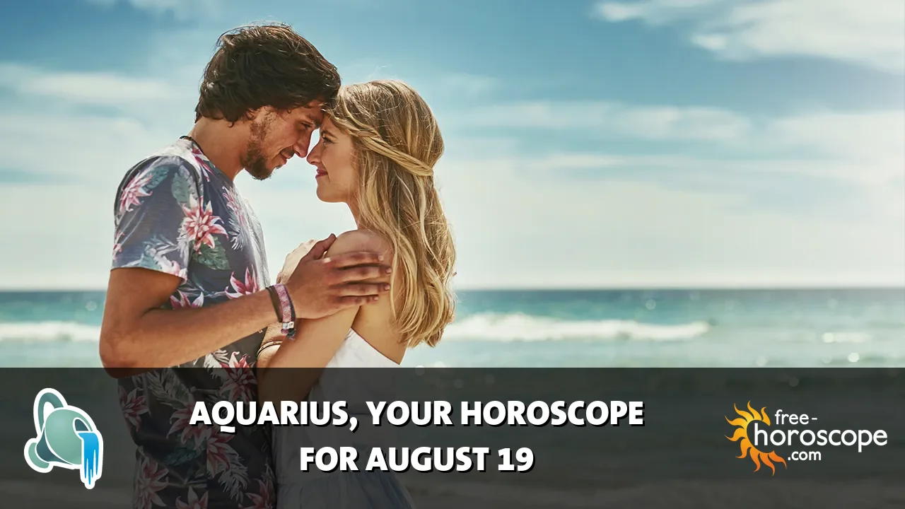 Horoscope Aquarius - Wednesday, August 19, 2026