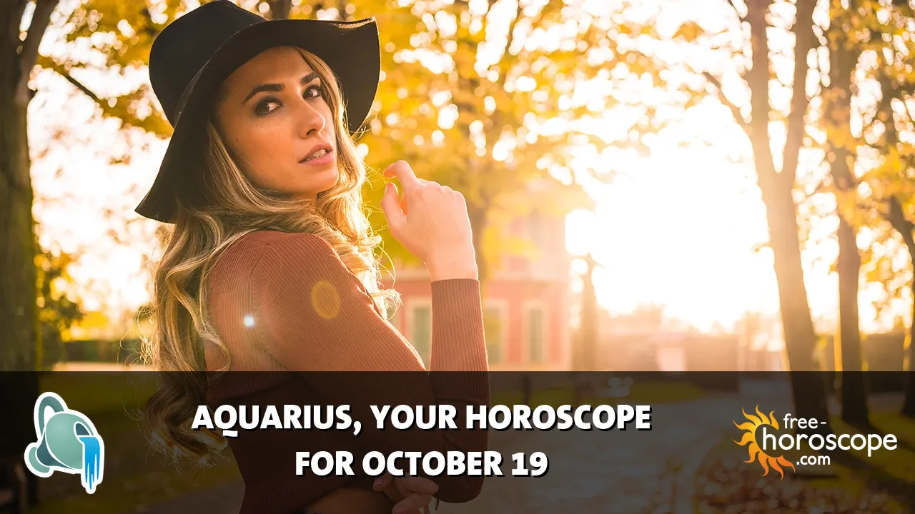 Horoscope Aquarius - Monday, October 19, 2026