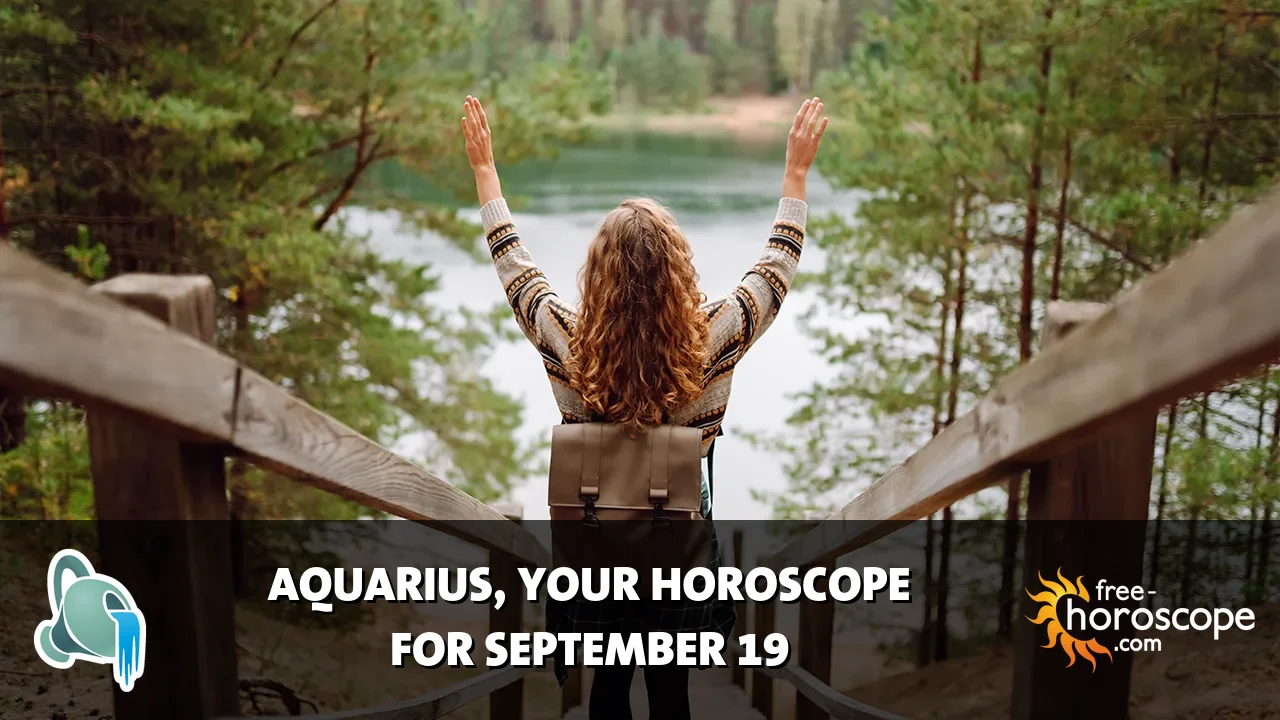 Horoscope Aquarius - Saturday, September 19, 2026