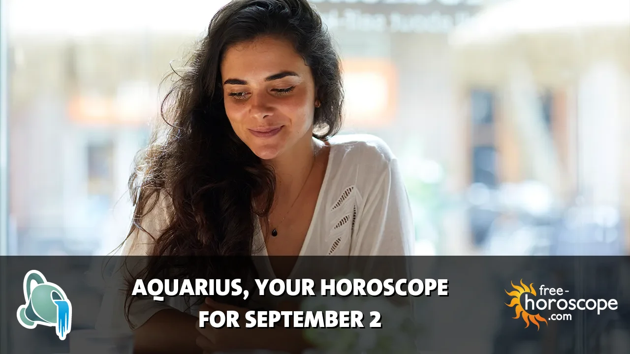Horoscope Aquarius - Wednesday, September 2, 2026