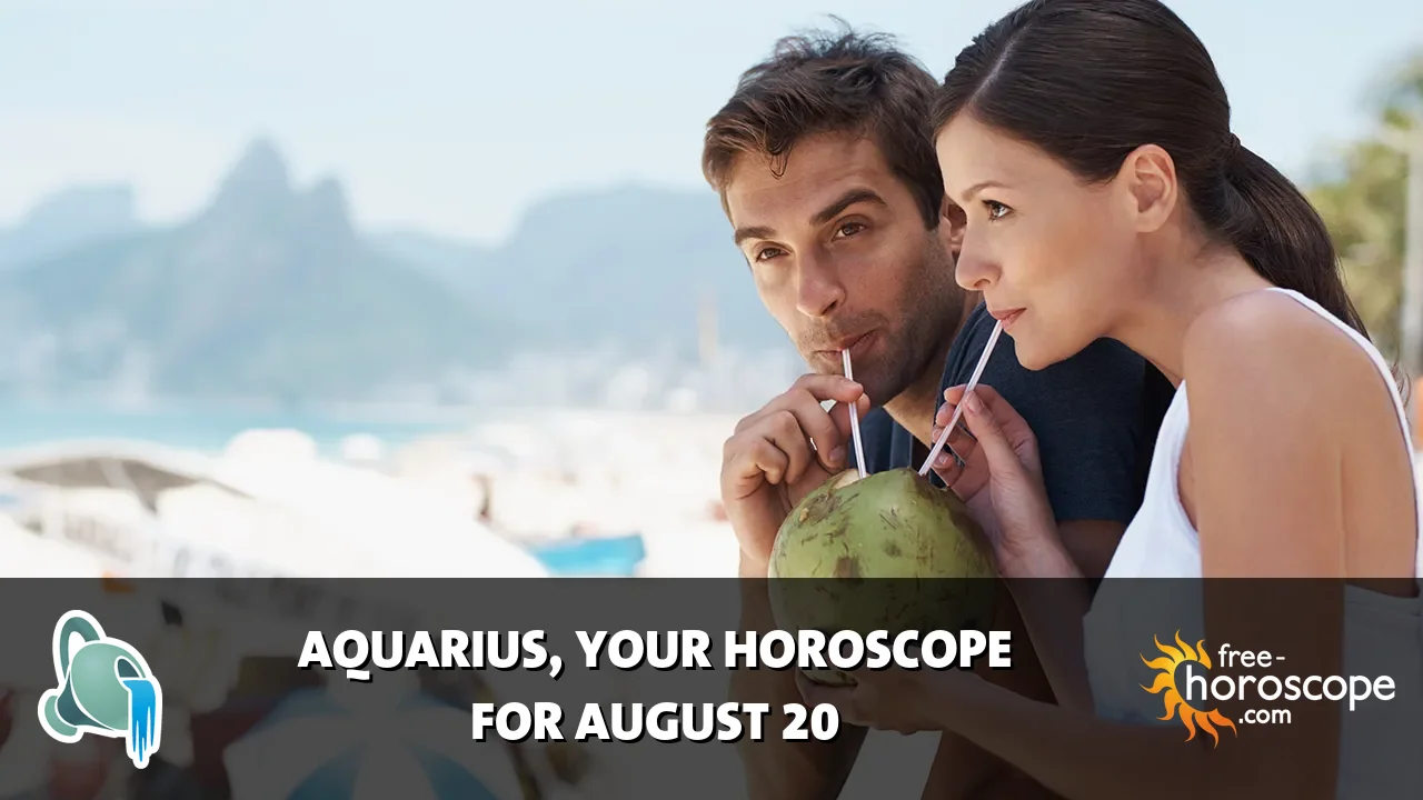 Horoscope Aquarius - Thursday, August 20, 2026