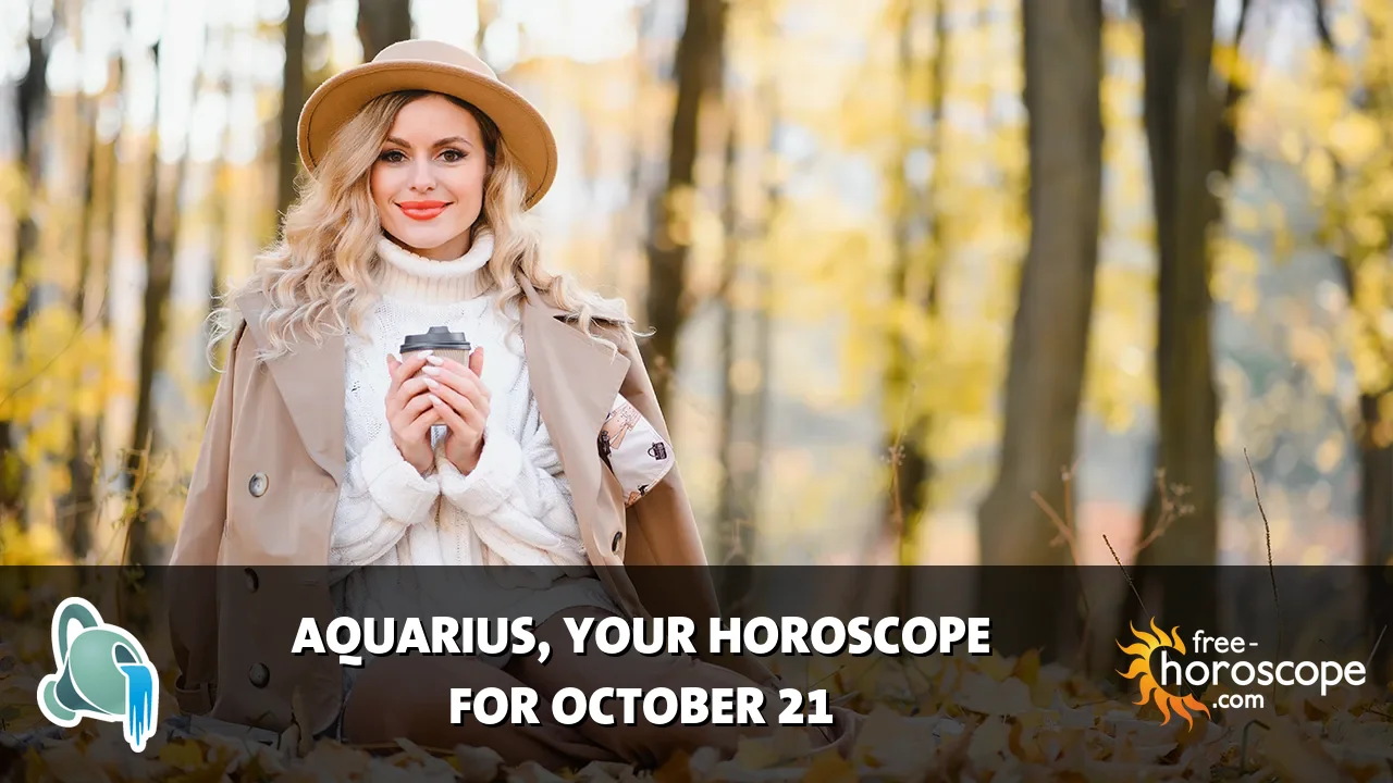 Horoscope Aquarius - Wednesday, October 21, 2026