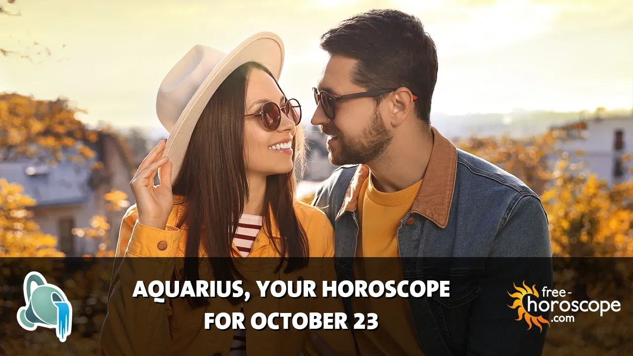 Horoscope Aquarius - Friday, October 23, 2026