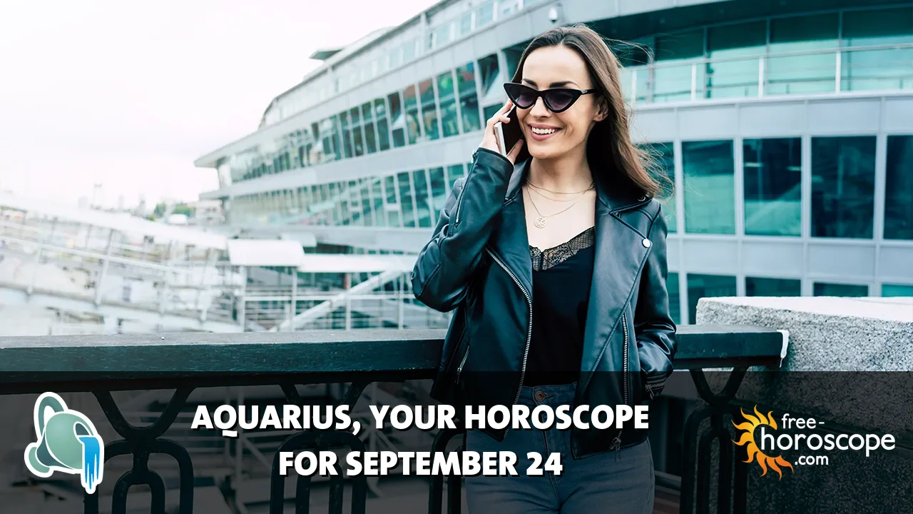 Horoscope Aquarius - Thursday, September 24, 2026