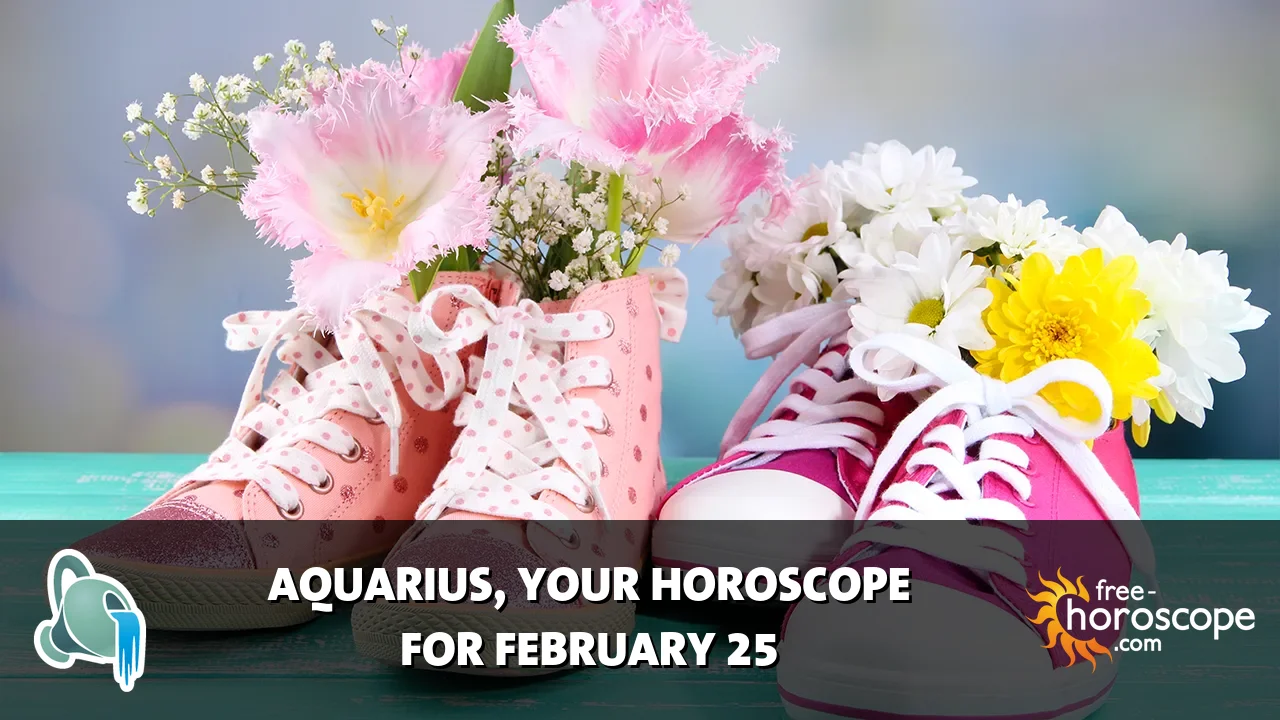 Horoscope Aquarius - Wednesday, February 25, 2026