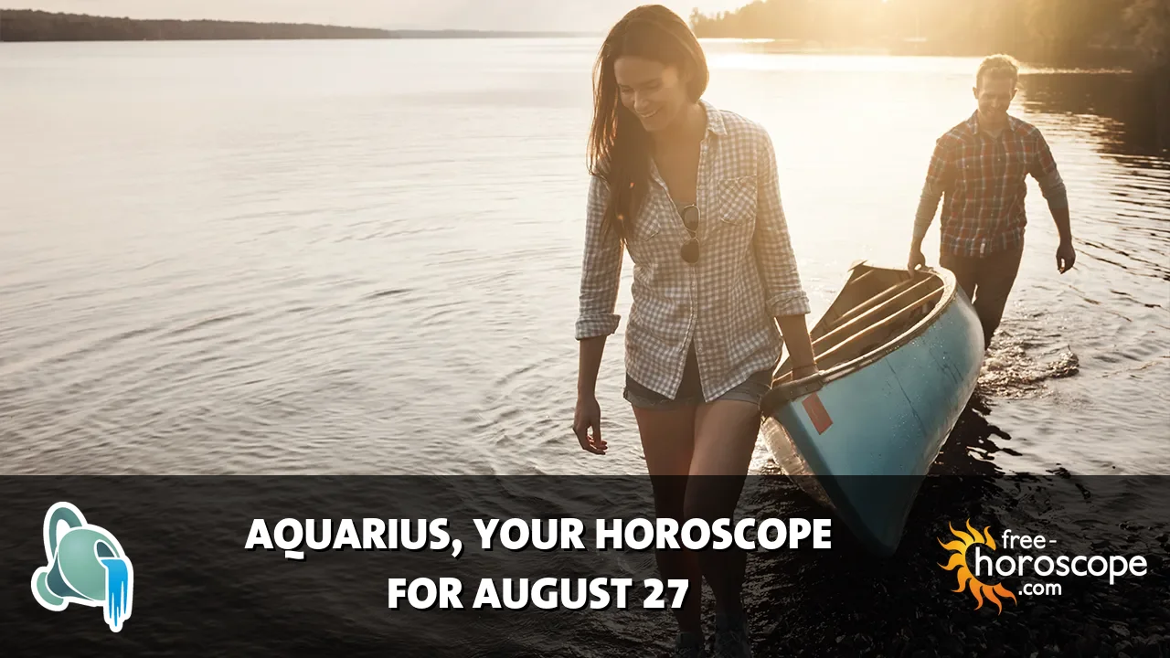 Horoscope Aquarius - Thursday, August 27, 2026