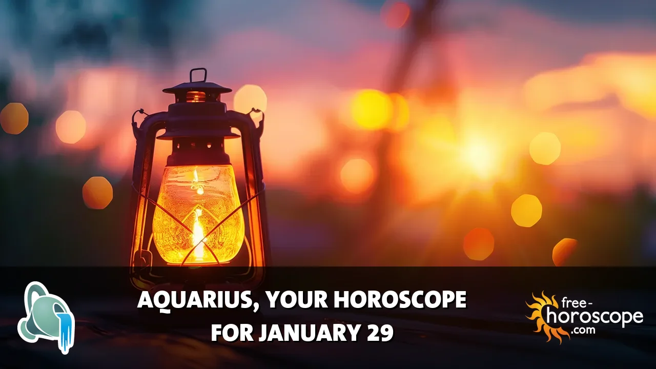Horoscope Aquarius - Thursday, January 29, 2026
