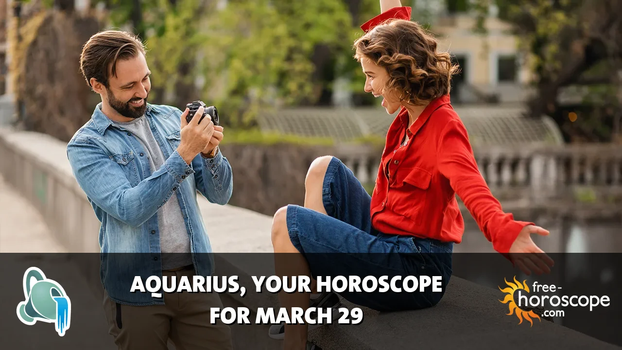 Horoscope Aquarius - Sunday, March 29, 2026