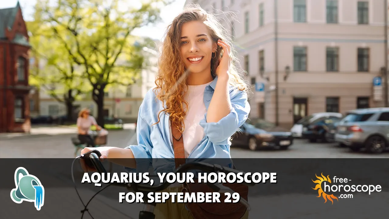 Horoscope Aquarius - Tuesday, September 29, 2026