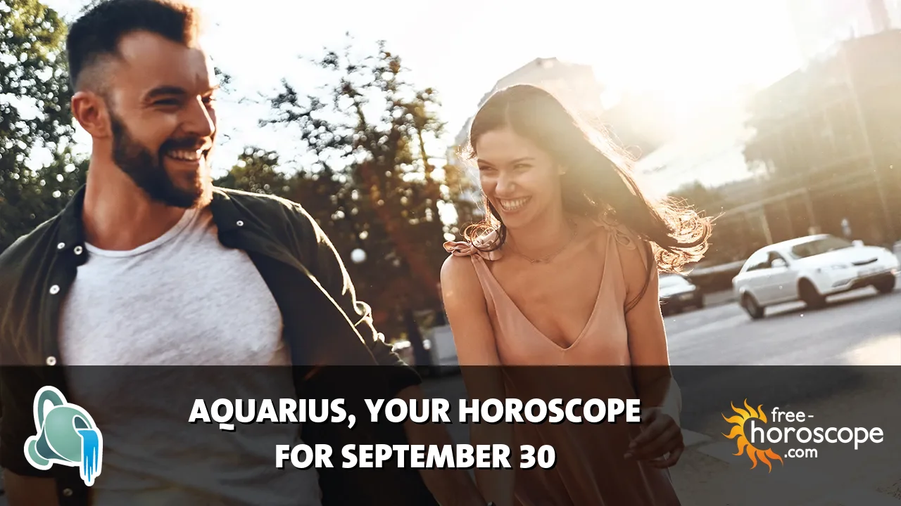 Horoscope Aquarius - Wednesday, September 30, 2026