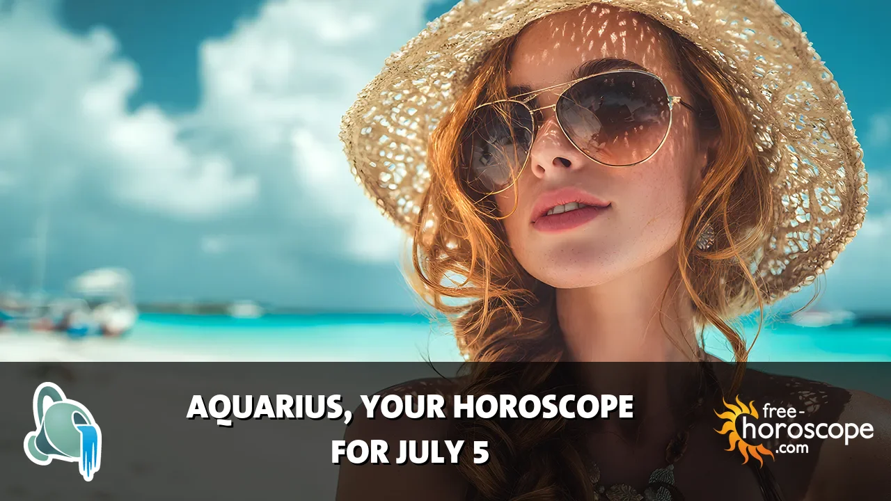 Horoscope Aquarius - Sunday, July 5, 2026
