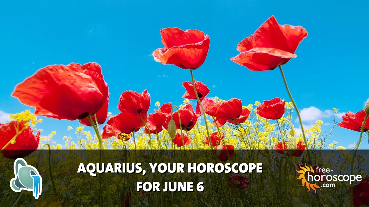 Horoscope for Aquarius du Sunday, June 7, 2026
