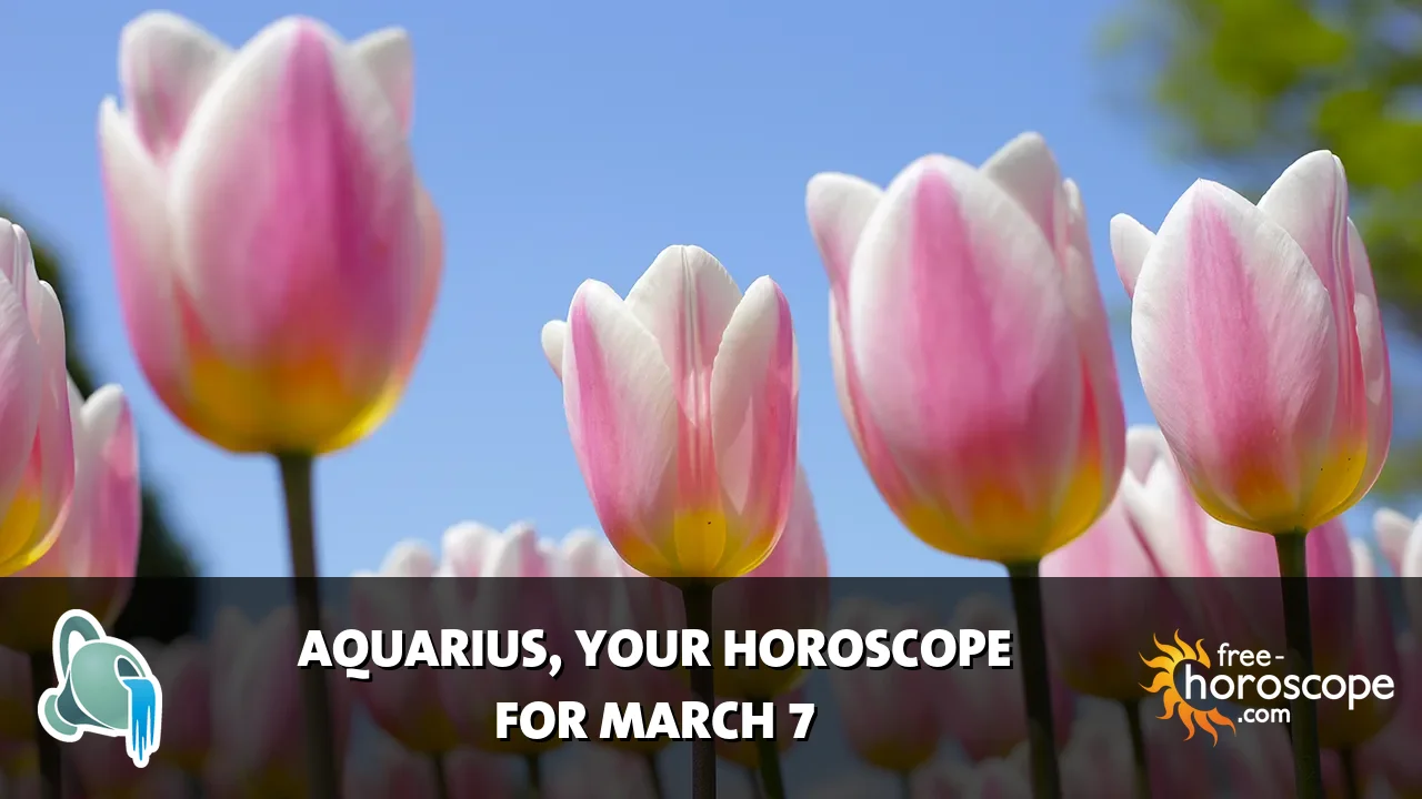 Horoscope Aquarius - Saturday, March 7, 2026
