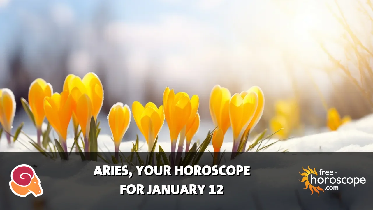 Horoscope Aries - Monday, January 12, 2026