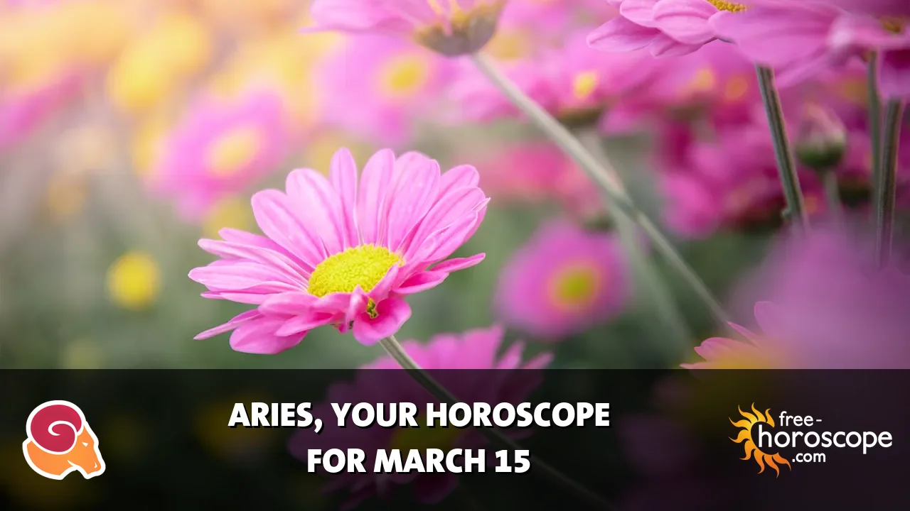 Horoscope Aries - Sunday, March 15, 2026