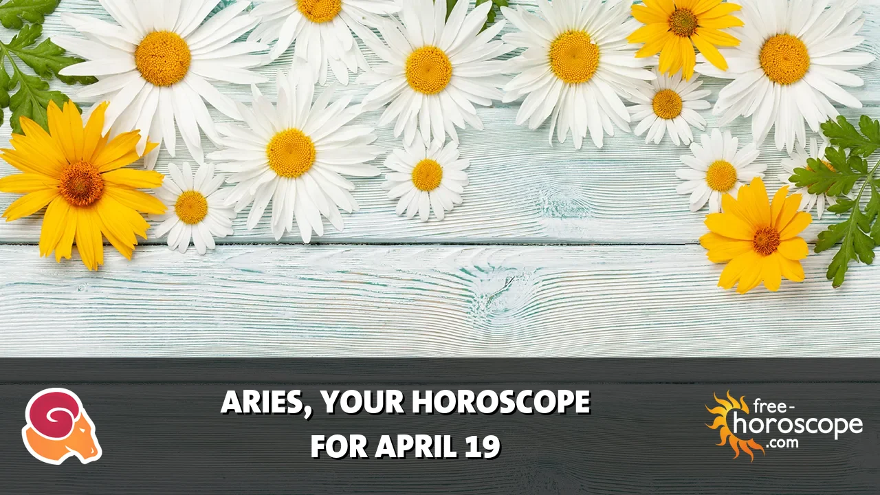 Horoscope Aries - Sunday, April 19, 2026
