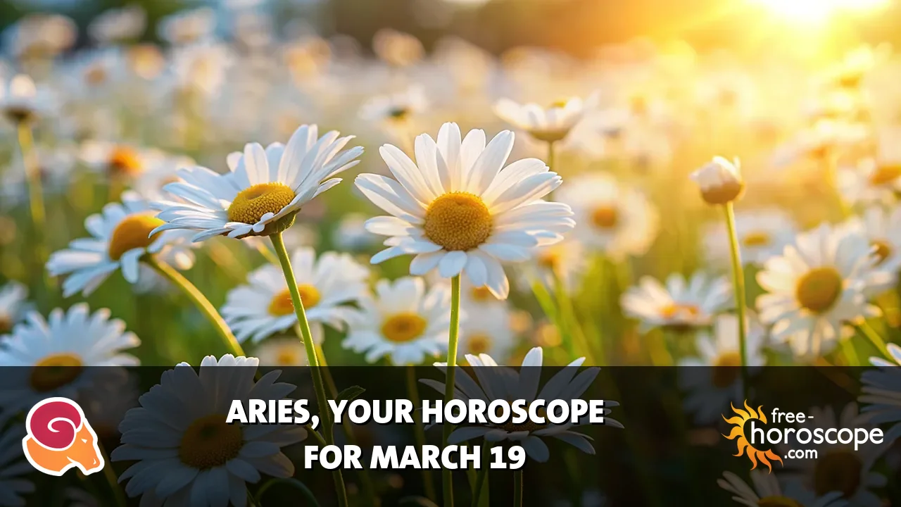 Horoscope Aries - Thursday, March 19, 2026