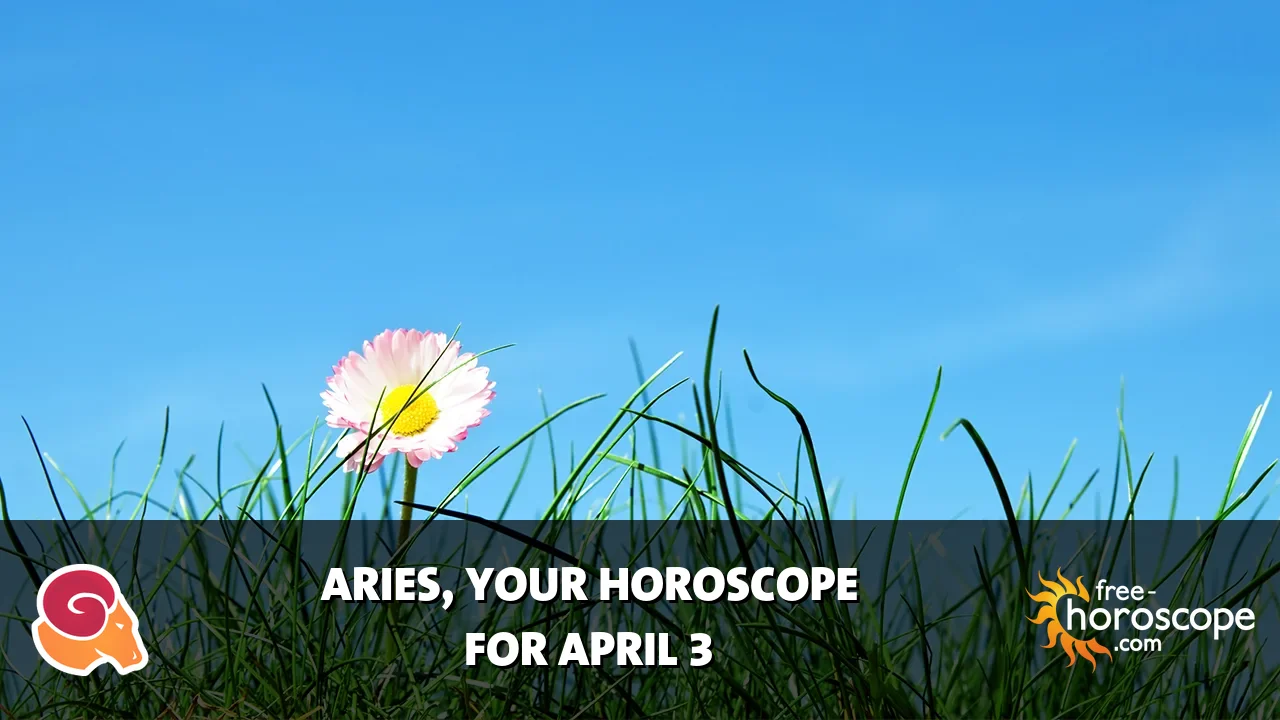 Horoscope Aries - Friday, April 3, 2026