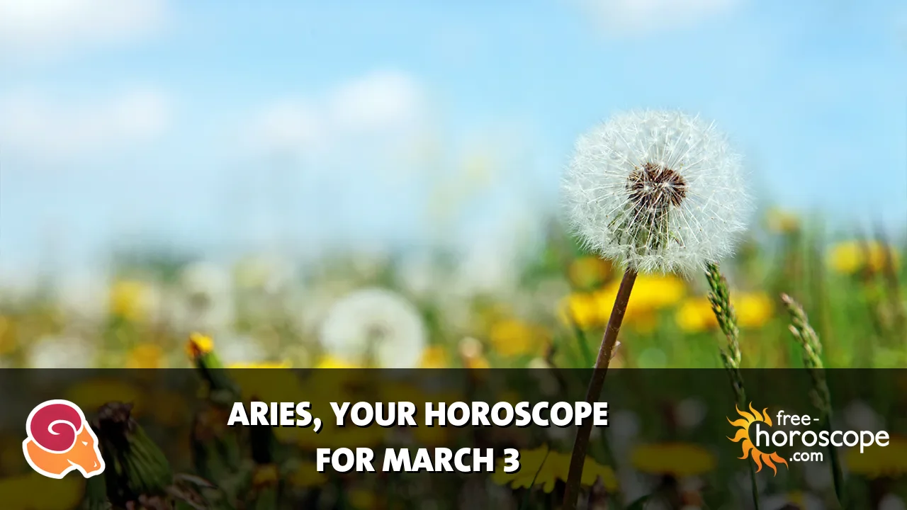 Horoscope Aries - Tuesday, March 3, 2026