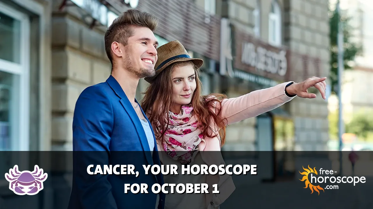 Horoscope Cancer - Thursday, October 1, 2026