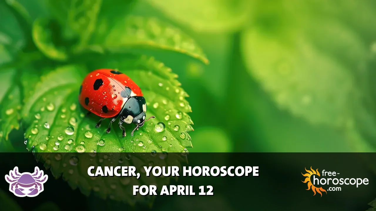 Horoscope Cancer - Sunday, April 12, 2026