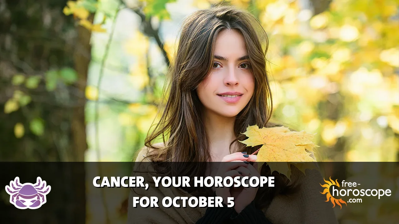 Horoscope Cancer - Monday, October 5, 2026