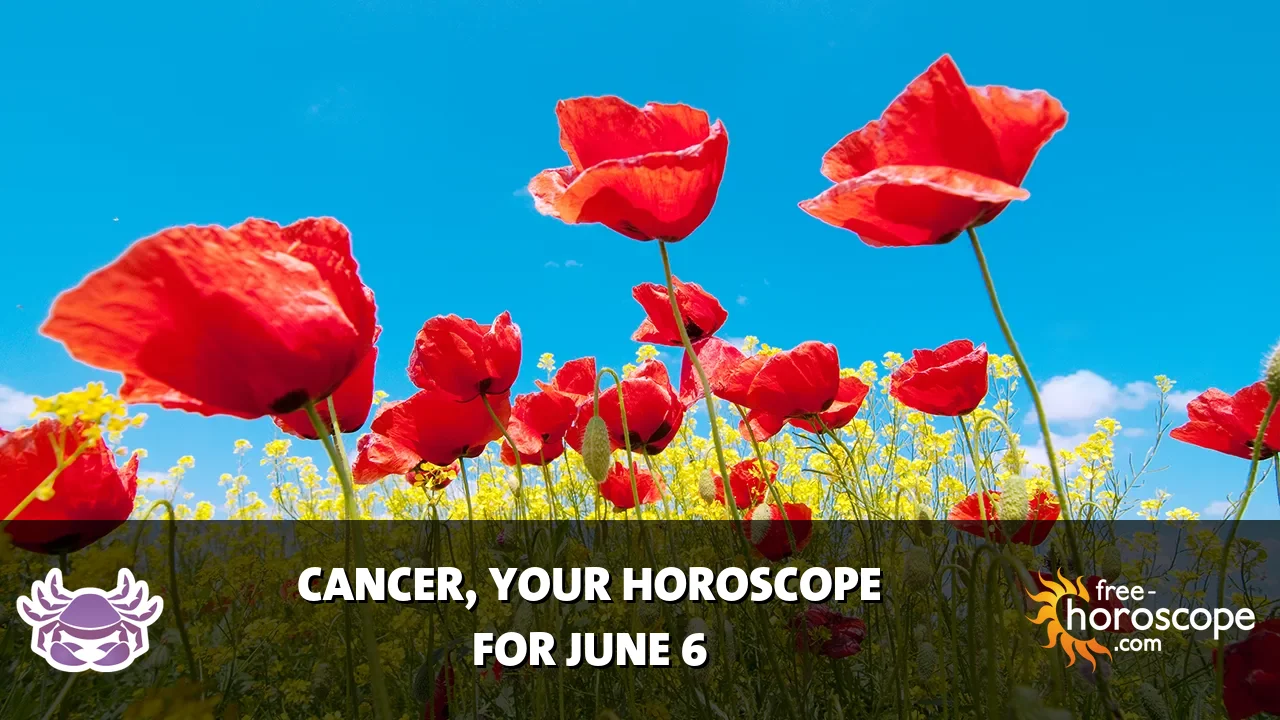 Horoscope for Cancer du Sunday, June 7, 2026
