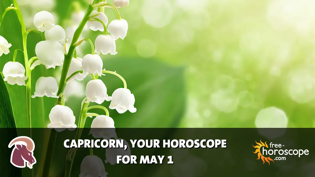 Horoscope Capricorn - Friday, May 1, 2026