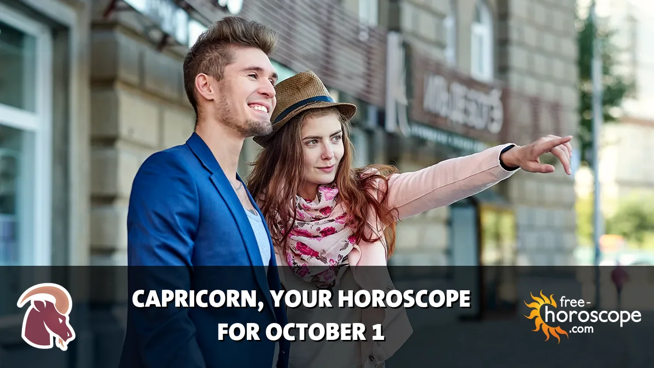 Horoscope Capricorn - Thursday, October 1, 2026