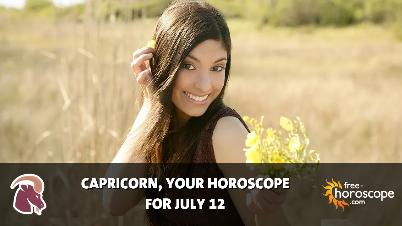 Horoscope Capricorn - Sunday, July 12, 2026