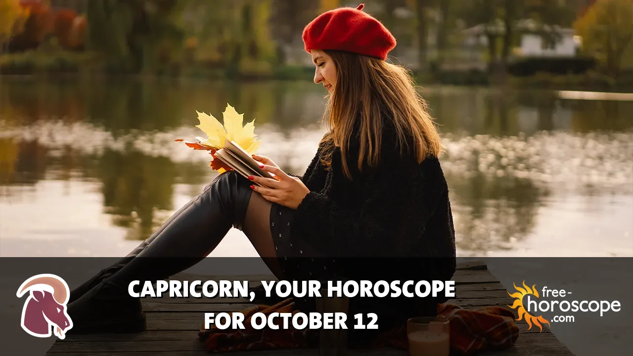 Horoscope Capricorn - Monday, October 12, 2026