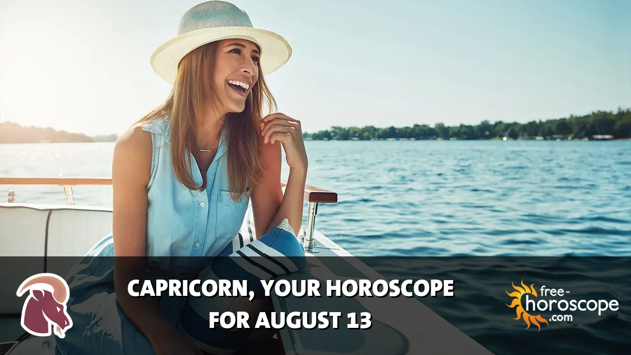Horoscope Capricorn - Thursday, August 13, 2026