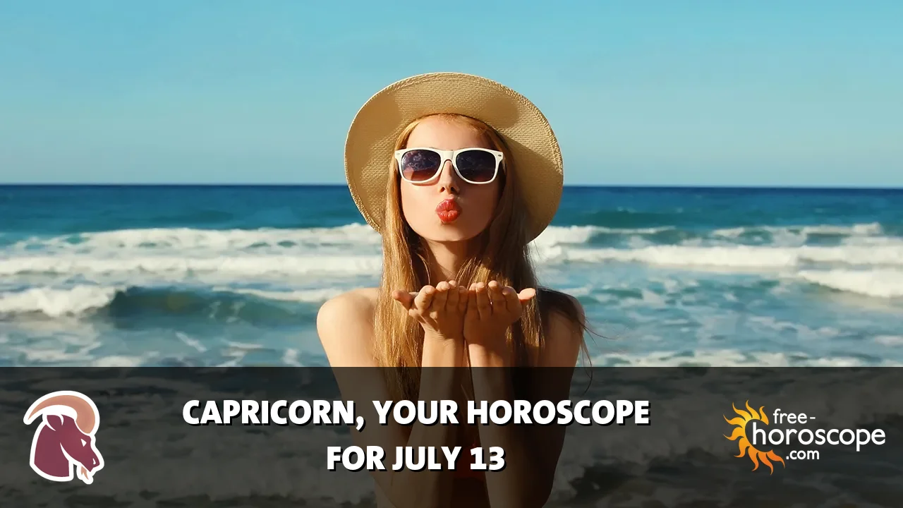 Horoscope Capricorn - Monday, July 13, 2026