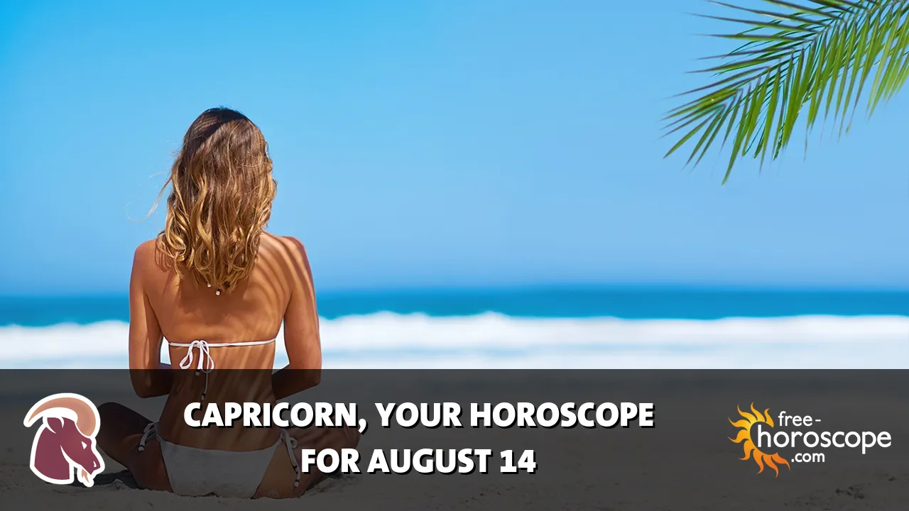 Horoscope Capricorn - Friday, August 14, 2026