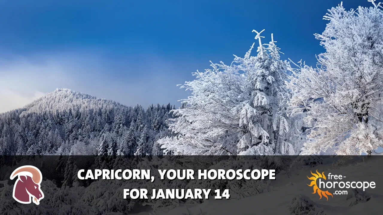 Horoscope Capricorn - Wednesday, January 14, 2026