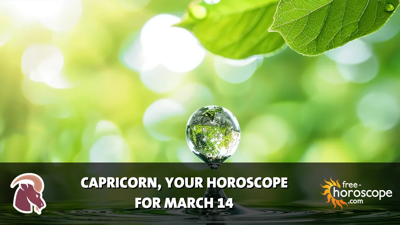 Horoscope Capricorn - Saturday, March 14, 2026