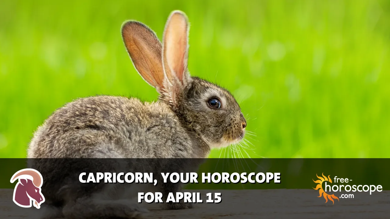 Horoscope Capricorn - Wednesday, April 15, 2026