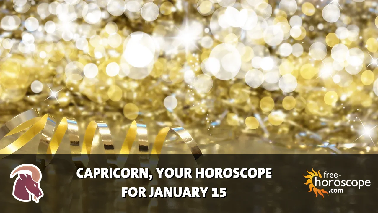 Horoscope Capricorn - Thursday, January 15, 2026