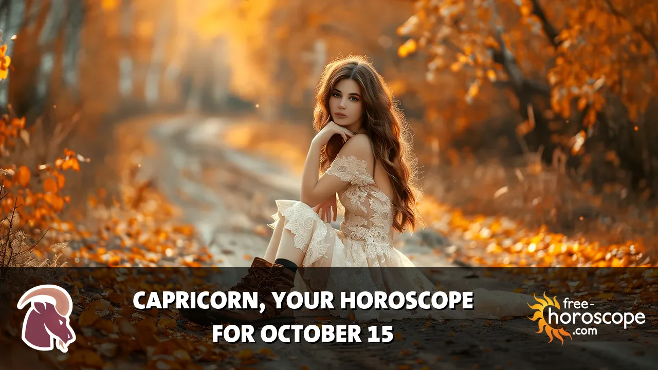 Horoscope Capricorn - Thursday, October 15, 2026