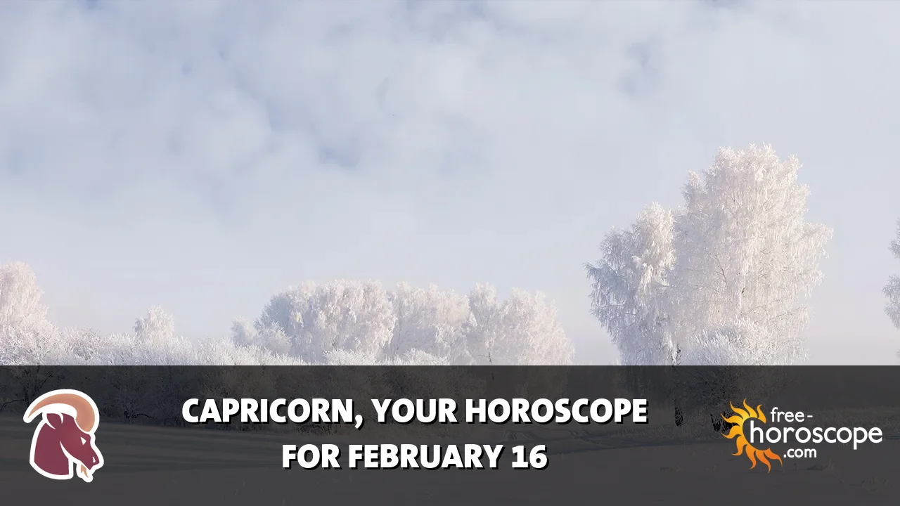 Horoscope Capricorn - Monday, February 16, 2026